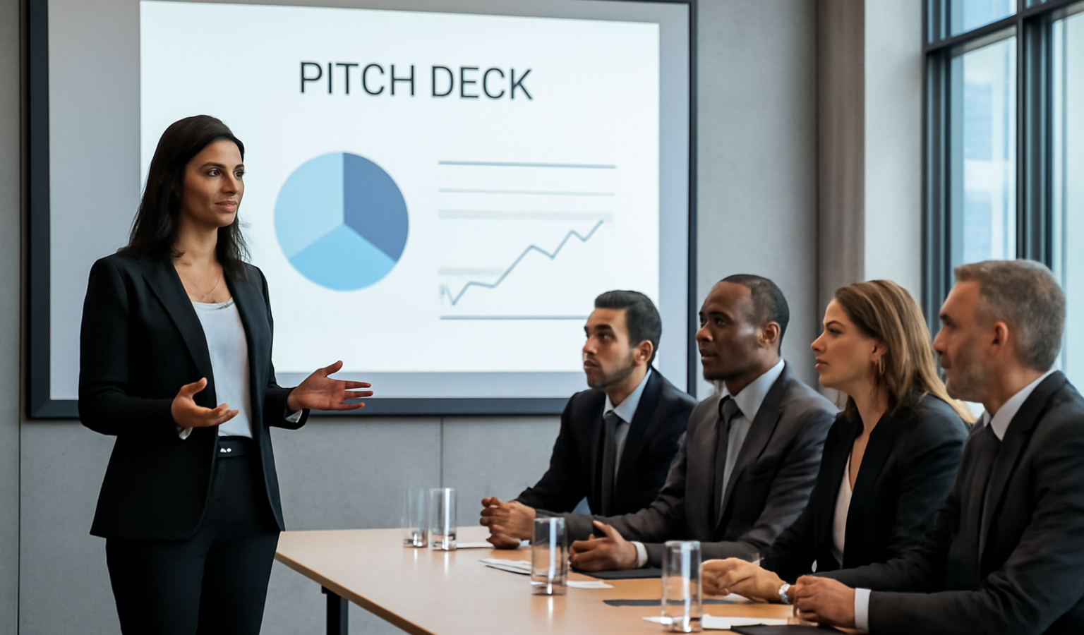 presentations pitch deck et investisseurs au conference