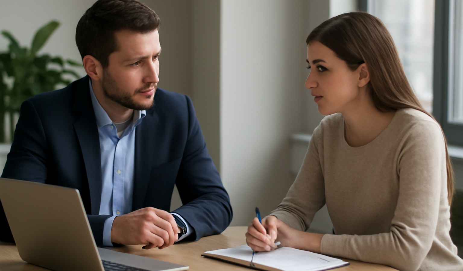 discussion d'evaluation entre manager et collaborateur